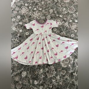 Kyte baby Flamingo twirl dress